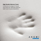Akemi Medi+Health Ortho Hydro Gel Bamboo Charcoal Memory Pillow หมอน หมอนหนุน เมมโมรีโฟม