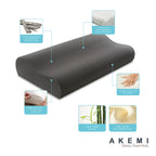 [ราคาโปร] Akemi หมอนหนุน รุ่น Charcoaled Bamboo Visco Elastic (New)