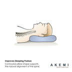 [ราคาโปร] Akemi หมอนหนุน รุ่น Charcoaled Bamboo Visco Elastic (New)