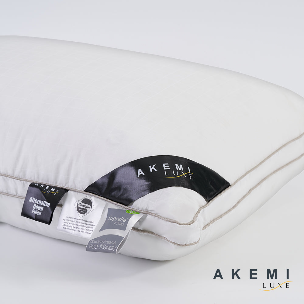 [ราคาโปร] Akemi หมอน หมอนหนุน ใยสังเคราะห์ Luxe Alternative Down Pillow