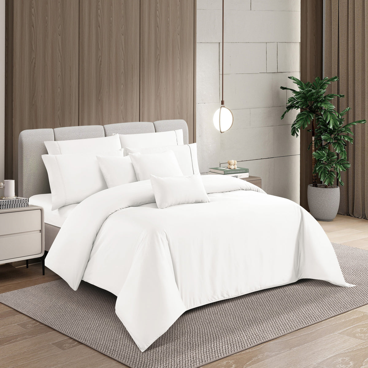 Akemi ผ้าปูที่นอน TENCEL™ Lyocell รุ่น Colour Radiant ทอ 900 เส้นด้าย